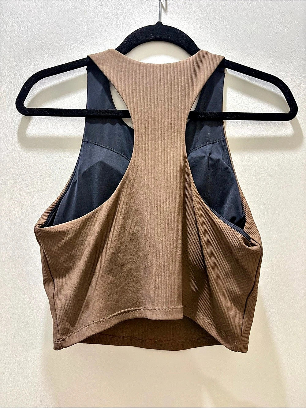 VARLEY Brown Racerback Tank NWT - Picture 2 of 2